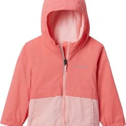 Columbia Girls' Rain-Zilla Rain Jacket Tropic Water/mint Cay