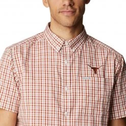Columbia Men's Texas Longhorns Burnt Orange Rapid Rivers Button Down Shirt 9 Columbia Men's Texas Longhorns Burnt Orange Rapid Rivers Button Down Shirt -Columbia Sales Store unnamed file 4346