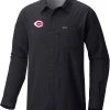 Columbia Men's Cincinnati Reds Black Slack Tide Long Sleeve T-Shirt 2 Columbia Men's Cincinnati Reds Black Slack Tide Long Sleeve T-Shirt -Columbia Sales Store unnamed file 4363