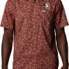 Columbia Men's Florida State Seminoles Garnet Slack Tide Button-Down Shirt -Columbia Sales Store unnamed file 4380