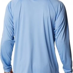 Columbia Men's North Carolina Tar Heels White Terminal Tackle Long Sleeve T-Shirt -Columbia Sales Store unnamed file 4396
