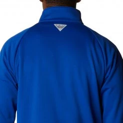 Columbia Men's Kentucky Wildcats Blue PFG Terminal Tackle Quarter-Zip Pullover Shirt -Columbia Sales Store unnamed file 4414