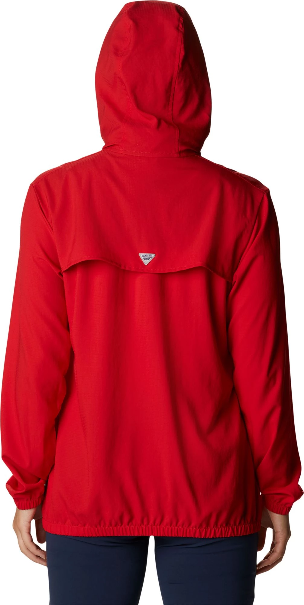 Columbia Women's Georgia Bulldogs Red PFG Tamiami Quarter-Snap Long Sleeve Hooded Shirt 7 Columbia Women's Georgia Bulldogs Red PFG Tamiami Quarter-Snap Long Sleeve Hooded Shirt - Image 5