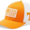 Columbia Men's Tennessee Volunteers Tennessee Orange PFG Fish Flag Mesh Fitted Hat -Columbia Sales Store unnamed file 4441