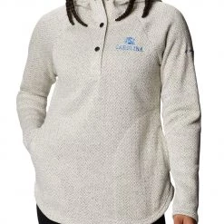 Columbia Women's North Carolina Tar Heels Darling Days Full-Zip White Hoodie
