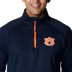 Columbia Men's Auburn Tigers Blue PFG Terminal Tackle Quarter-Zip Pullover Shirt 9 Columbia Men's Auburn Tigers Blue PFG Terminal Tackle Quarter-Zip Pullover Shirt -Columbia Sales Store unnamed file 4465
