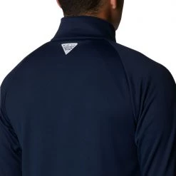 Columbia Men's Auburn Tigers Blue PFG Terminal Tackle Quarter-Zip Pullover Shirt 10 Columbia Men's Auburn Tigers Blue PFG Terminal Tackle Quarter-Zip Pullover Shirt -Columbia Sales Store unnamed file 4466