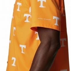 Columbia Men's Tennessee Volunteers Tennessee Orange CLG Super Slack Tide™ Short Sleeve Shirt -Columbia Sales Store unnamed file 4470