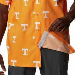 Columbia Men's Tennessee Volunteers Tennessee Orange CLG Super Slack Tide™ Short Sleeve Shirt -Columbia Sales Store unnamed file 4472