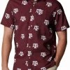 Columbia Men's Texas A&M Aggies Maroon CLG Super Slack Tide™ Short Sleeve Shirt -Columbia Sales Store unnamed file 4473