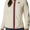 Columbia Women's Minnesota Golden Gophers White Fire Side Sherpa Full-Zip Jacket -Columbia Sales Store unnamed file 4496