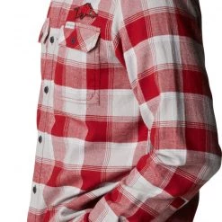 Columbia Men's Arkansas Razorbacks Cardinal CLG Flare Gun&trade; Flannel Long Sleeve Shirt -Columbia Sales Store unnamed file 4504