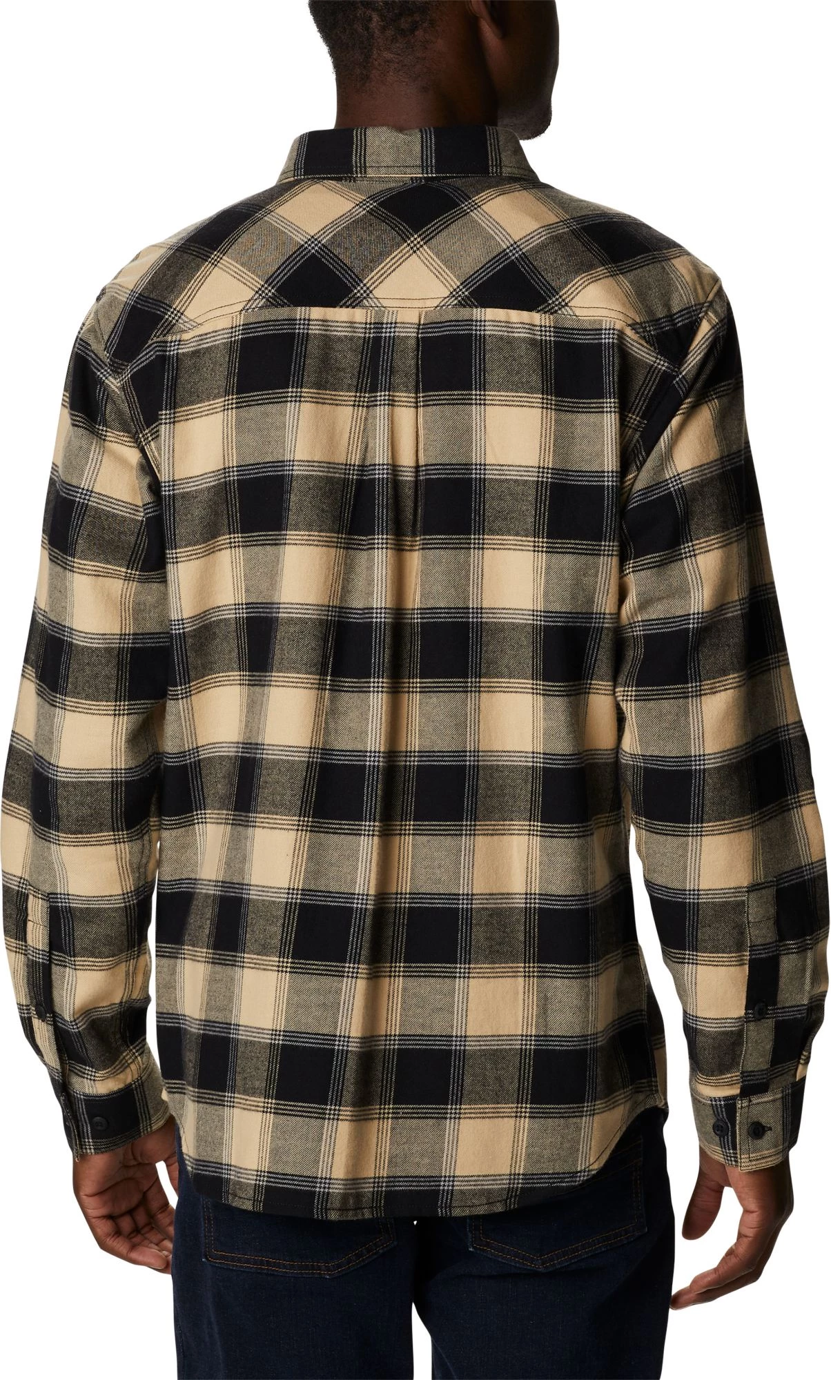 Columbia Men's Purdue Boilermakers Black CLG Flare Gun™ Flannel Long Sleeve Shirt 4 Columbia Men's Purdue Boilermakers Black CLG Flare Gun™ Flannel Long Sleeve Shirt - Image 2