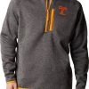 Columbia Men's Tennessee Volunteers Grey Canyon Point Half-Zip Pullover Fleece Jacket -Columbia Sales Store unnamed file 4535