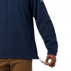 Columbia Men's Notre Dame Fighting Irish Navy CLG Flanker™ III Fleece Jacket -Columbia Sales Store unnamed file 4556