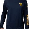 Columbia Men's West Virginia Mountaineers Blue Terminal Tackle Long Sleeve T-Shirt 2 Columbia Men's West Virginia Mountaineers Blue Terminal Tackle Long Sleeve T-Shirt -Columbia Sales Store unnamed file 4559