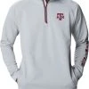 Columbia Men's Texas A&M Aggies Grey PFG Terminal Tackle Quarter-Zip Pullover Shirt -Columbia Sales Store unnamed file 4602