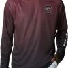 Columbia Men's South Carolina Gamecocks Garnet PFG Super Terminal Tackle Long Sleeve Hooded T-Shirt -Columbia Sales Store unnamed file 4639