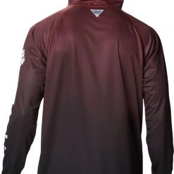 Columbia Men's South Carolina Gamecocks Garnet PFG Super Terminal Tackle Long Sleeve Hooded T-Shirt -Columbia Sales Store unnamed file 4643