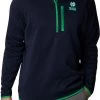 Columbia Men's Notre Dame Fighting Irish Navy CLG Canyon Point™ Sweater Fleece 1/2 Zip -Columbia Sales Store unnamed file 4693