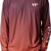 Columbia Men's Virginia Tech Hokies Maroon PFG Super Terminal Tackle Long Sleeve Hooded T-Shirt -Columbia Sales Store unnamed file 4699
