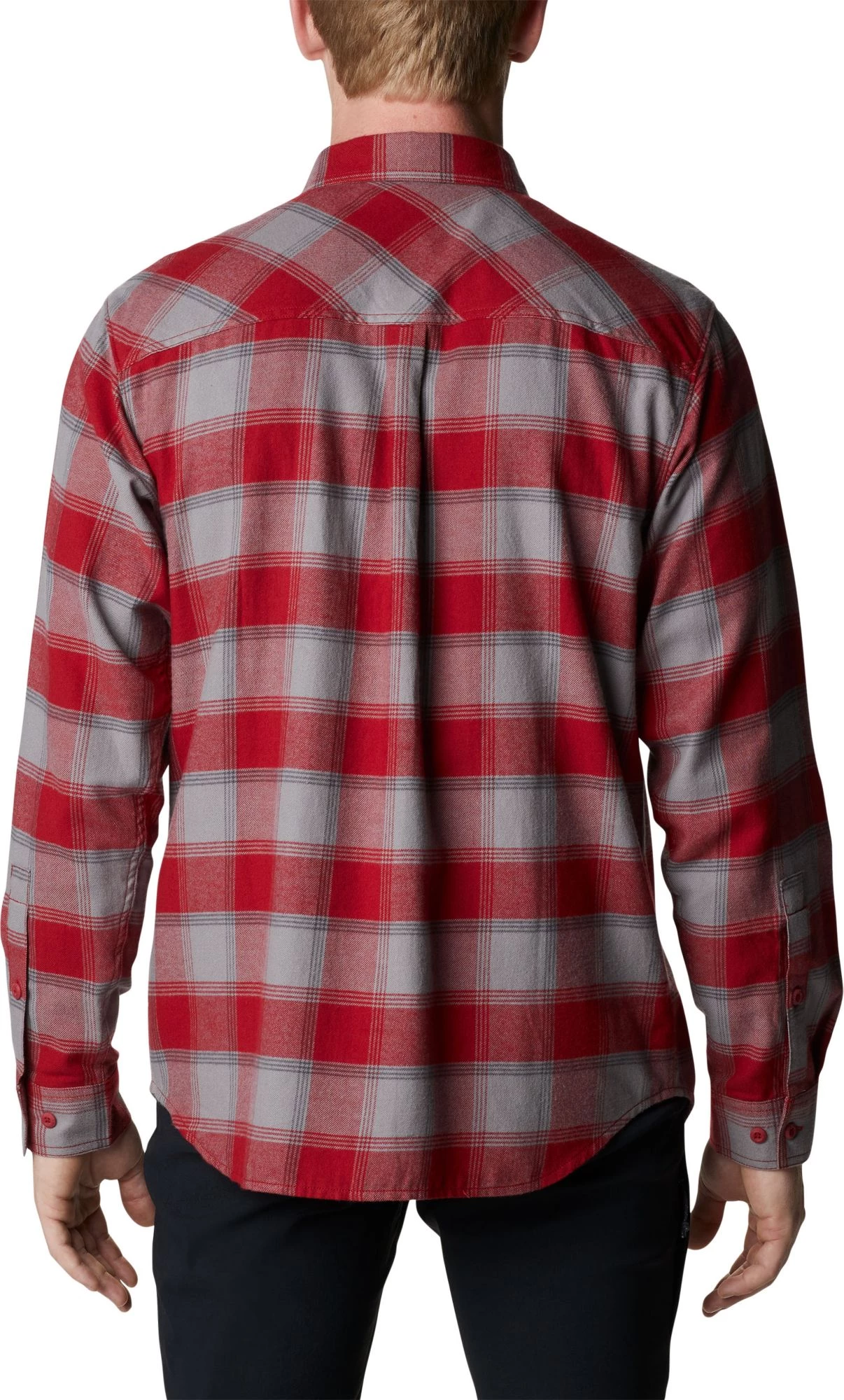 Columbia Men's Washington Huskies Purple Plaid Flare Gun Flannel Button Down Long Sleeve Shirt 7 Columbia Men's Washington Huskies Purple Plaid Flare Gun Flannel Button Down Long Sleeve Shirt - Image 5