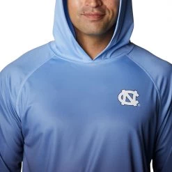 Columbia Men's North Carolina Tar Heels White PFG Super Terminal Tackle Long Sleeve Hooded T-Shirt 8 Columbia Men's North Carolina Tar Heels White PFG Super Terminal Tackle Long Sleeve Hooded T-Shirt -Columbia Sales Store unnamed file 4718