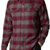 Columbia Men's Texas A&M Aggies Maroon Plaid Flare Gun Flannel Button Down Long Sleeve Shirt -Columbia Sales Store unnamed file 4726