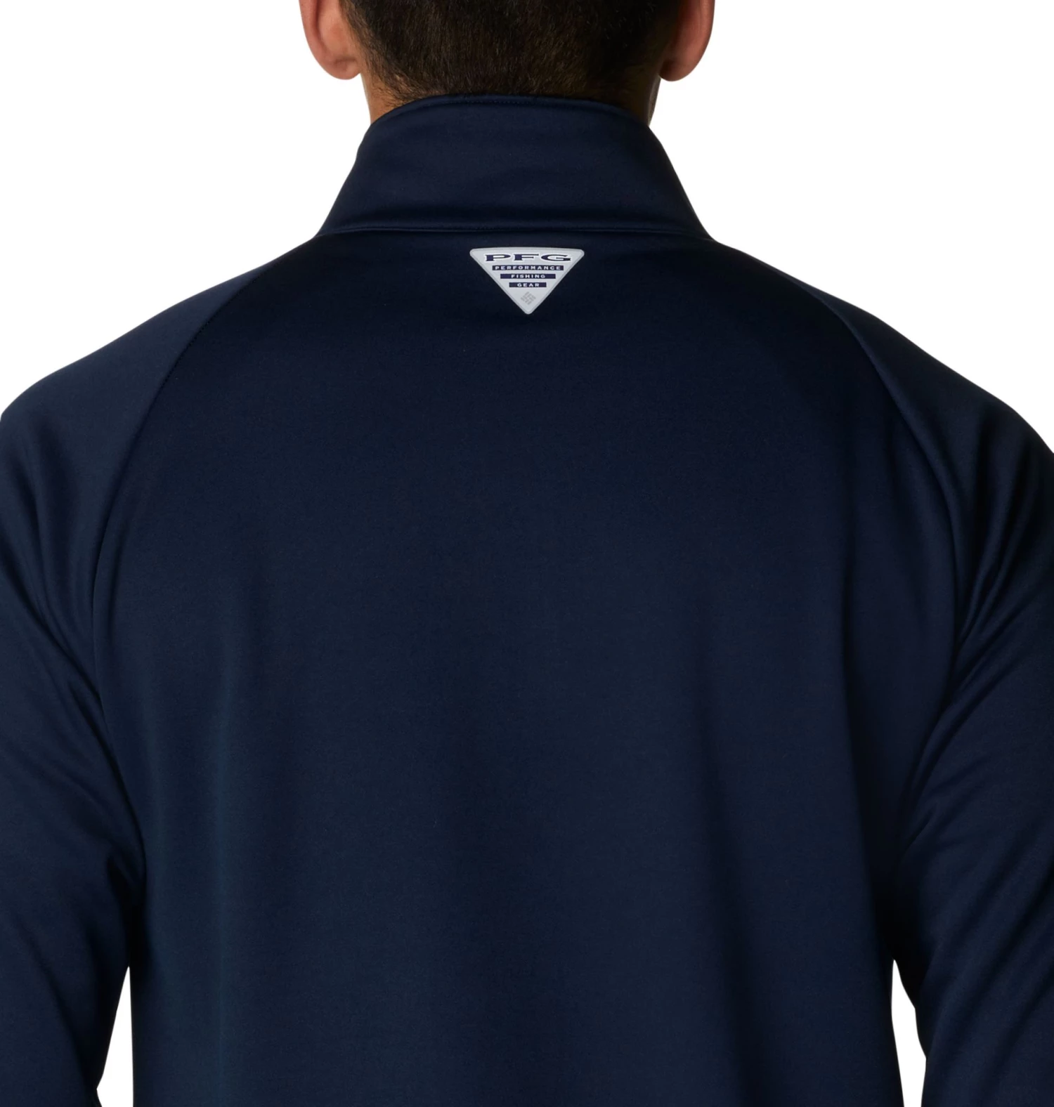 Columbia Men's West Virginia Mountaineers Blue PFG Terminal Tackle Quarter-Zip Pullover Shirt 6 Columbia Men's West Virginia Mountaineers Blue PFG Terminal Tackle Quarter-Zip Pullover Shirt - Image 4
