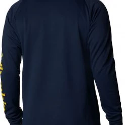 Columbia Men's West Virginia Mountaineers Blue PFG Terminal Tackle Quarter-Zip Pullover Shirt 11 Columbia Men's West Virginia Mountaineers Blue PFG Terminal Tackle Quarter-Zip Pullover Shirt -Columbia Sales Store unnamed file 4744
