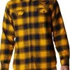 Columbia Men's West Virginia Mountaineers Blue Plaid Flare Gun Flannel Button Down Long Sleeve Shirt -Columbia Sales Store unnamed file 4756
