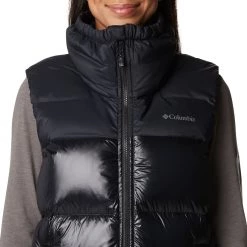 Columbia Women's Bulo Point Down Vest Black -Columbia Sales Store unnamed file 5