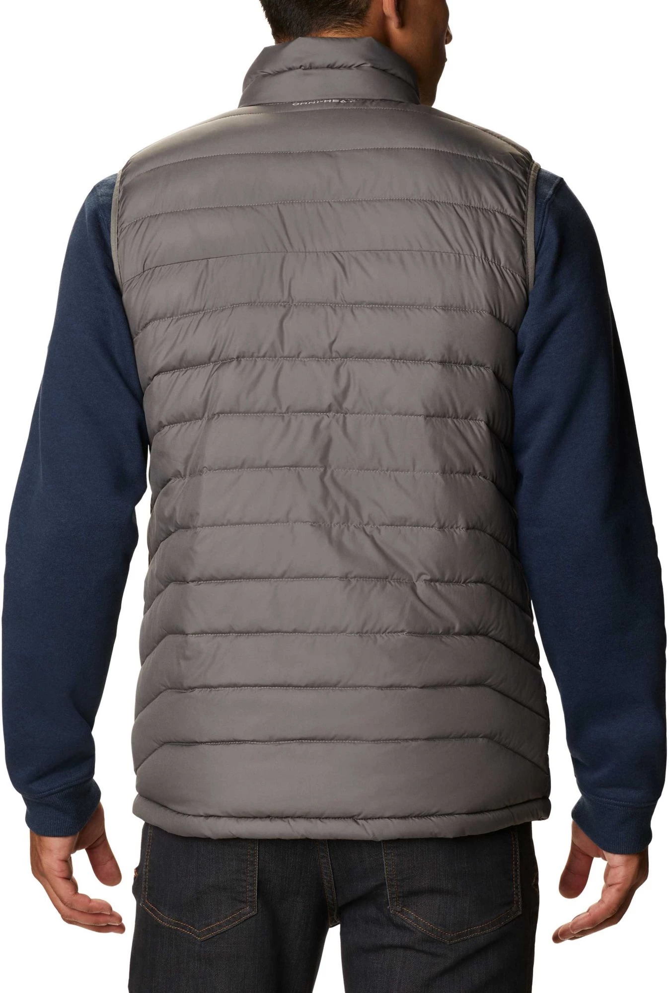 Columbia Men's Powder Lite Vest Red Jasper/shark 4 Columbia Men's Powder Lite Vest Red Jasper/shark - Image 2