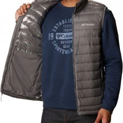 Columbia Men's Powder Lite Vest Red Jasper/shark 10 Columbia Men's Powder Lite Vest Red Jasper/shark -Columbia Sales Store unnamed file 526