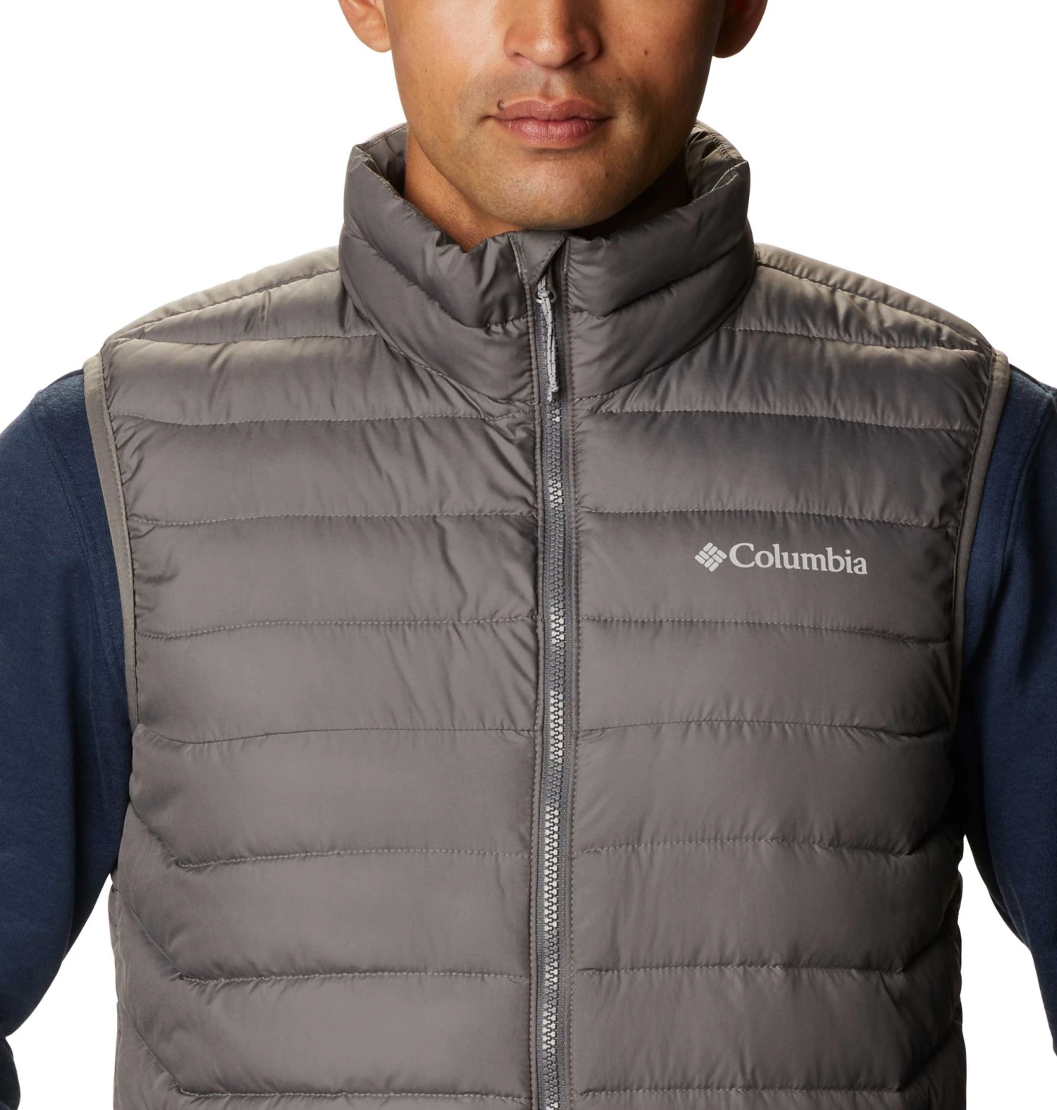 Columbia Men's Powder Lite Vest Red Jasper/shark 7 Columbia Men's Powder Lite Vest Red Jasper/shark - Image 5