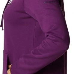 Columbia Women's Trek Graphic Hoodie Plum/script Logo -Columbia Sales Store unnamed file 552