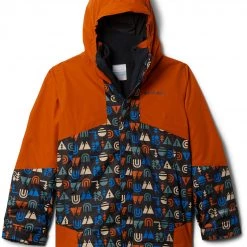 Columbia Boys' Bugaboo Interchange Jacket Black Geo Print