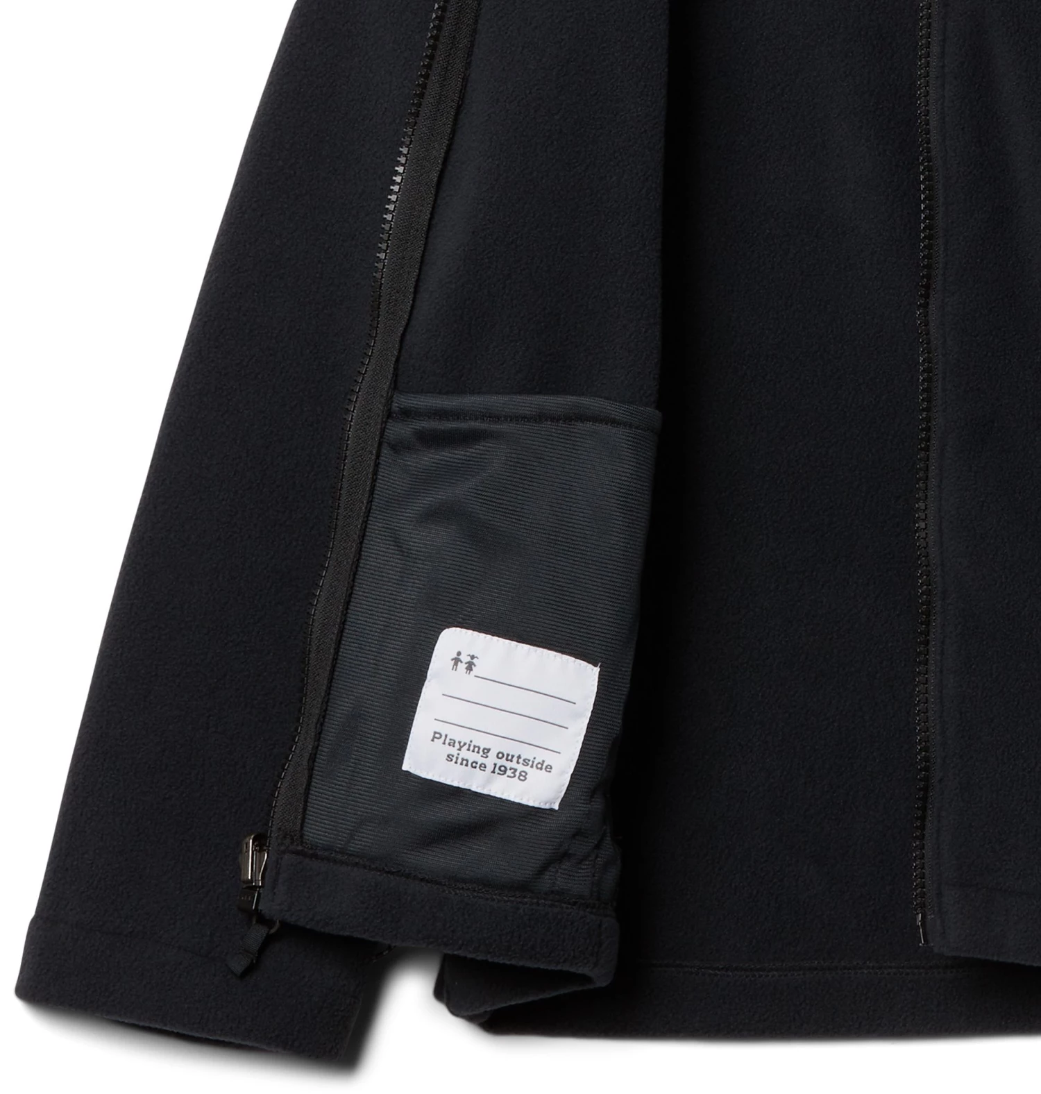 Columbia Boys' Bugaboo Interchange Jacket Black Geo Print 8 Columbia Boys' Bugaboo Interchange Jacket Black Geo Print - Image 6