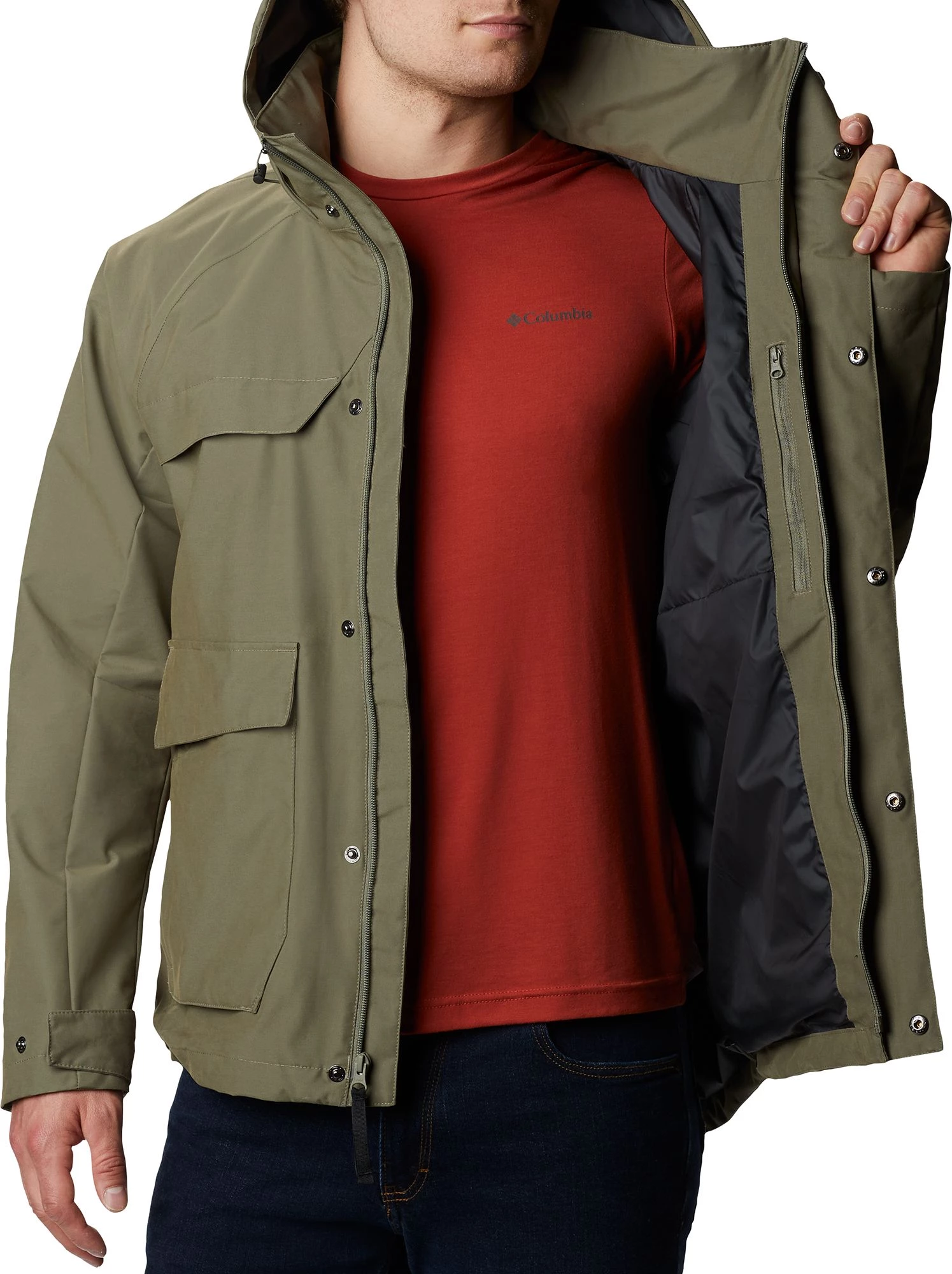 Columbia Men's Firwood Utility Jacket Black 6 Columbia Men's Firwood Utility Jacket Black - Image 4