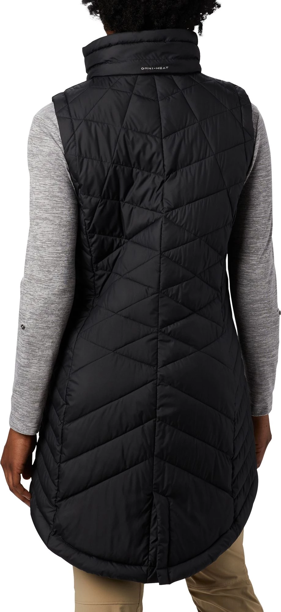 Columbia Women's Heavenly Long Vest Black 5 Columbia Women's Heavenly Long Vest Black - Image 3