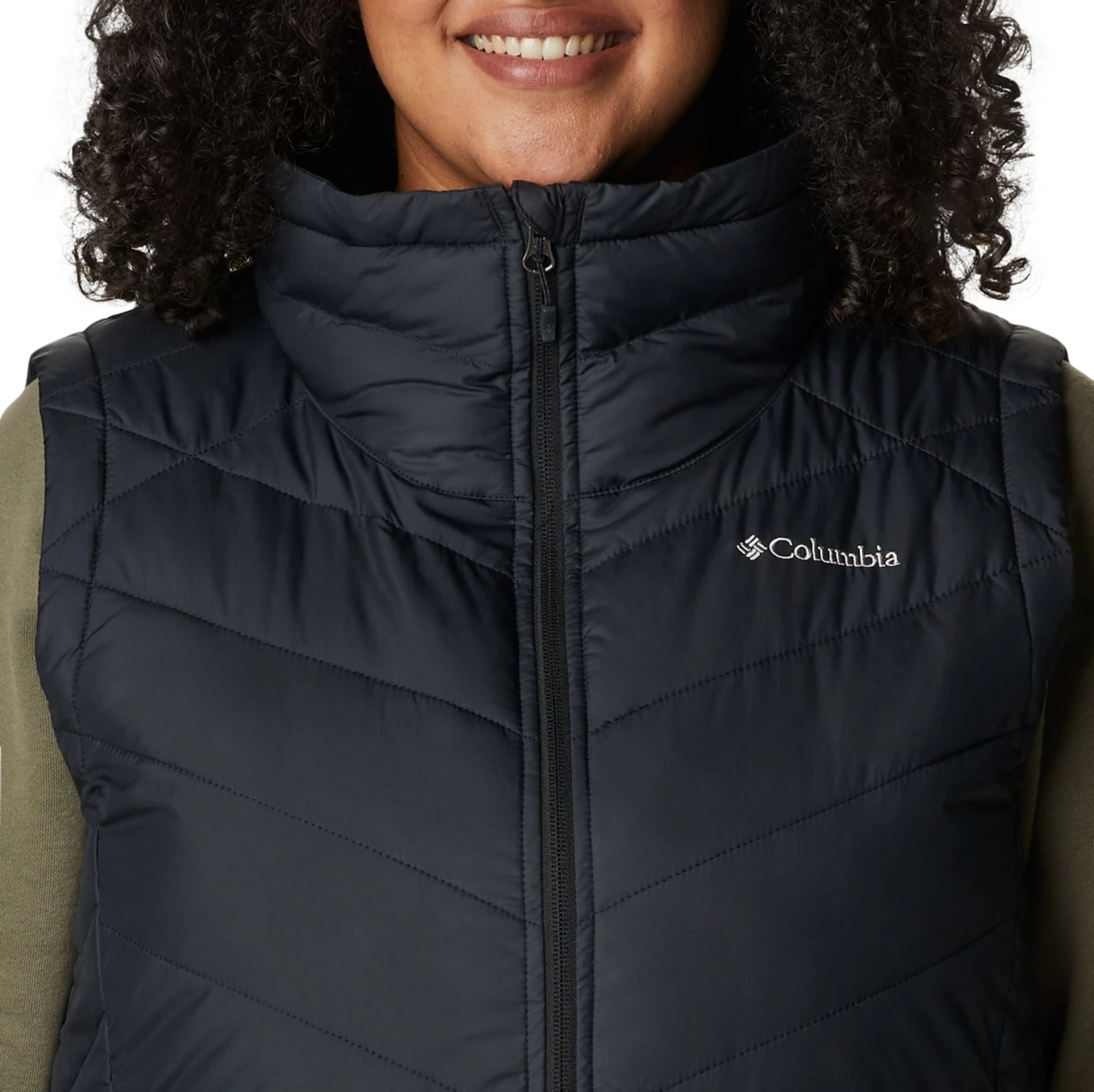Columbia Women's Heavenly Long Vest Black 13 Columbia Women's Heavenly Long Vest Black - Image 11