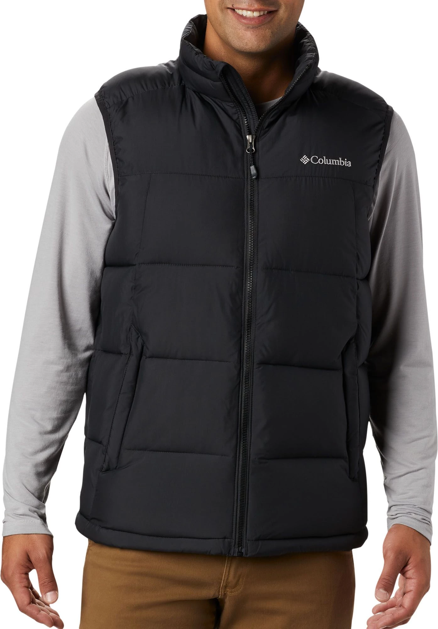 Columbia Men's Pike Lake Vest Black 3 Columbia Men's Pike Lake Vest Black