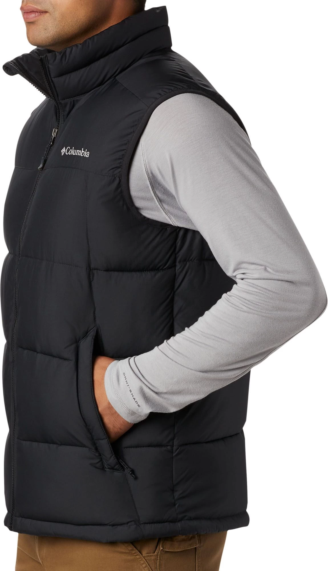 Columbia Men's Pike Lake Vest Black 5 Columbia Men's Pike Lake Vest Black - Image 3