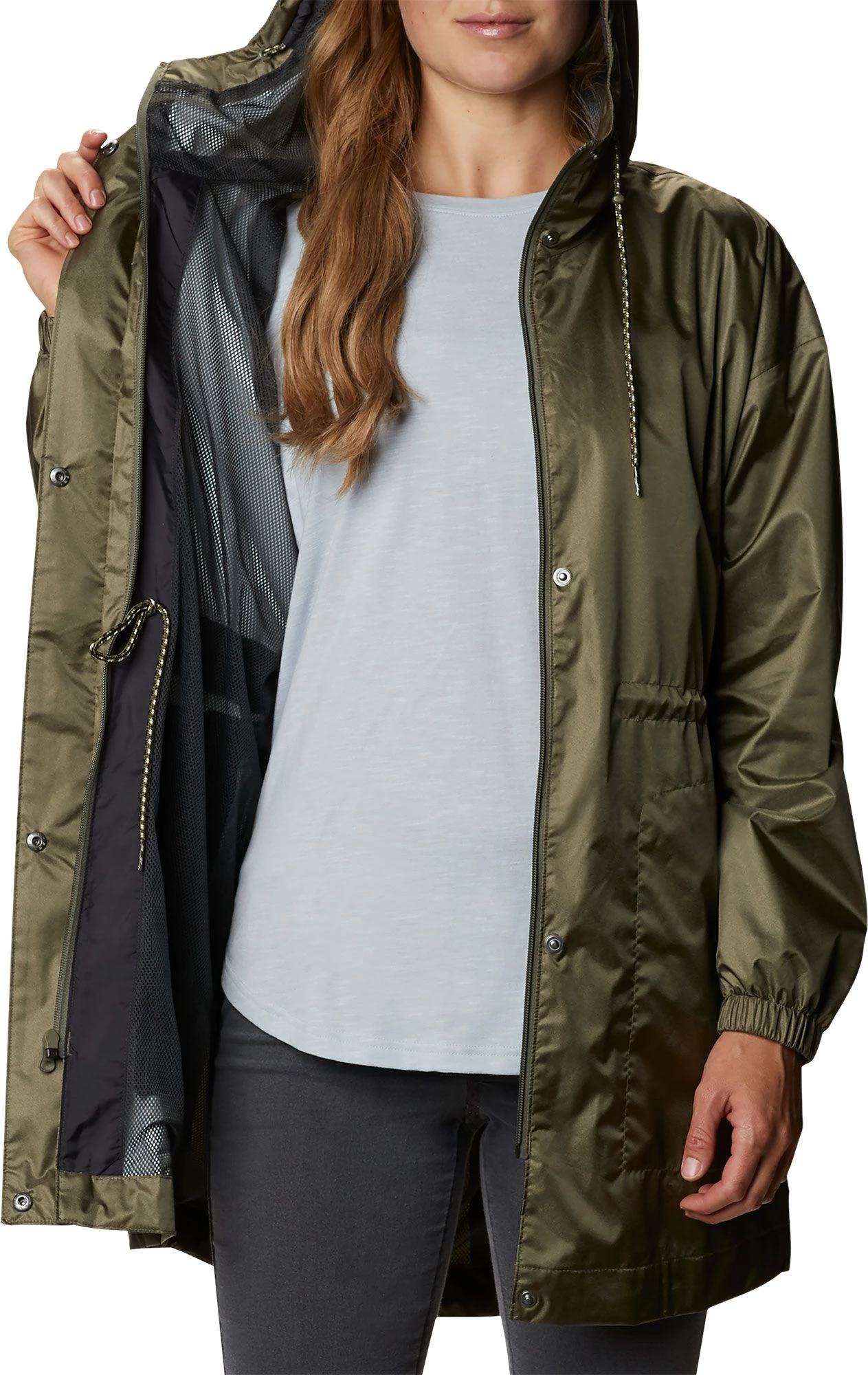 Columbia Women's Splash Side Jacket Stone Green 6 Columbia Women's Splash Side Jacket Stone Green - Image 4