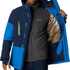 Columbia Men's Aerial Ascender Jacket Cllgte Nvy/brght Indgo -Columbia Sales Store unnamed file 667