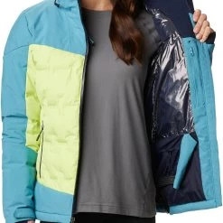 Columbia Women's Wild Card Down Jacket Voltage/canyon Blue -Columbia Sales Store unnamed file 699