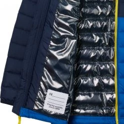 Columbia Boys' Powder Lite Hooded Jacket Shark/flame Ornge/rd Jspr -Columbia Sales Store unnamed file 707