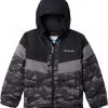 Columbia Boys' Lightning Lift II Jacket Black/anc Fossil Scrapsca -Columbia Sales Store unnamed file 708