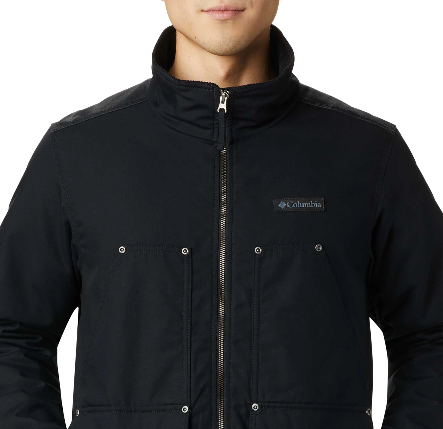 Columbia Men's Loma Vista Insulated Jacket Black/mountain Red 7 Columbia Men's Loma Vista Insulated Jacket Black/mountain Red - Image 5