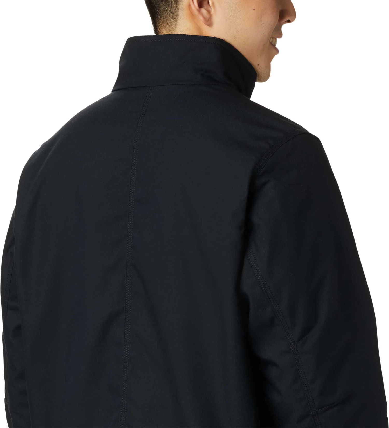 Columbia Men's Loma Vista Insulated Jacket Black/mountain Red 8 Columbia Men's Loma Vista Insulated Jacket Black/mountain Red - Image 6